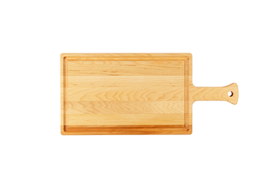 Maple - HG16 - Serving Board with Handle and Juice Groove 16-1/4''x7-1/2''x3/4''