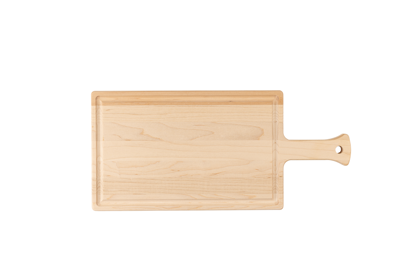 Maple - HG16 - Serving Board with Handle and Juice Groove 16-1/4''x7-1/2''x3/4''