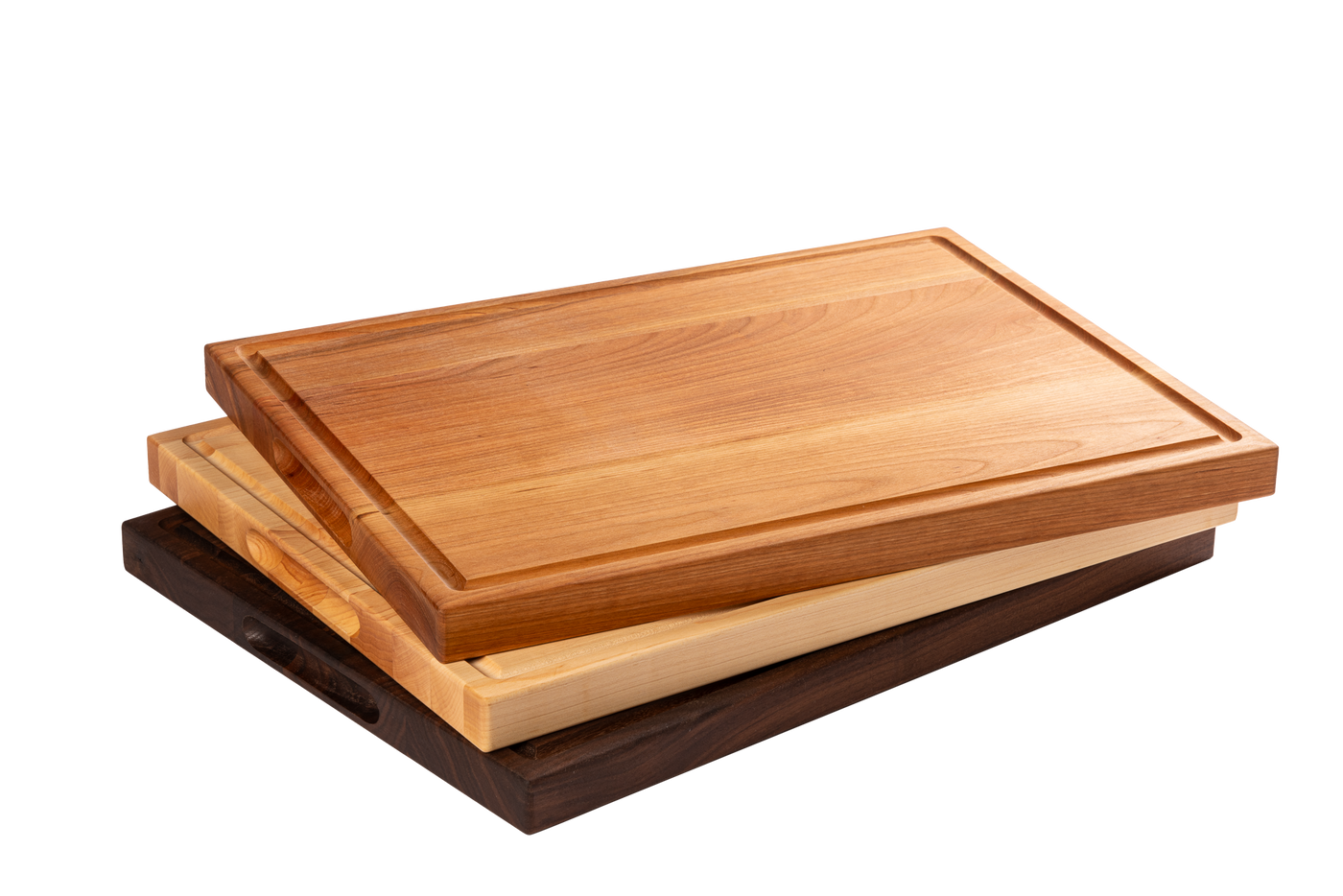 Cherry - BBGH20 - Butcher Block with Juice Groove - 20''x15''x1-1/4''