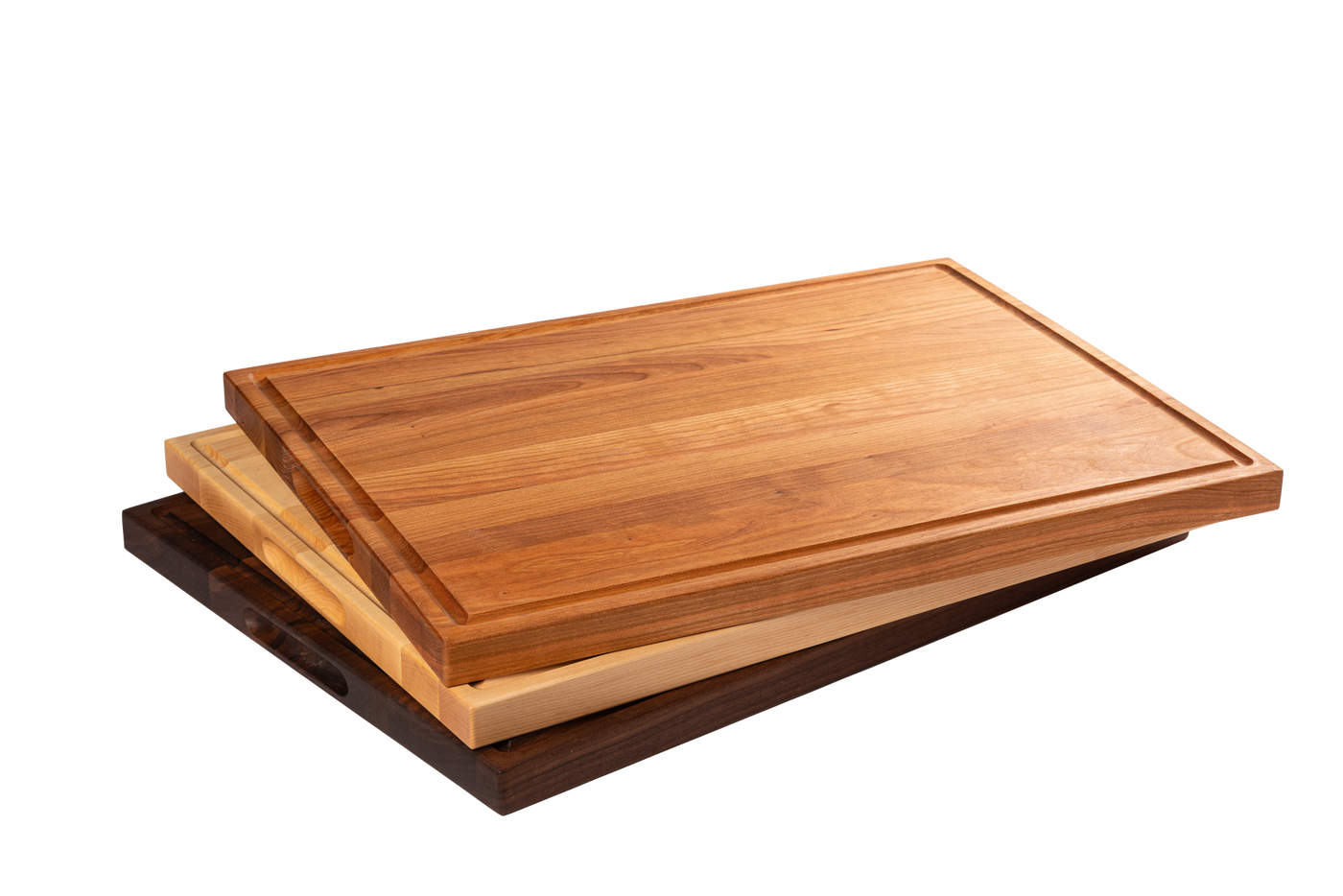 Cherry - BBGH24 - Butcher Block with Juice Groove - 24''x18''x1-1/4''