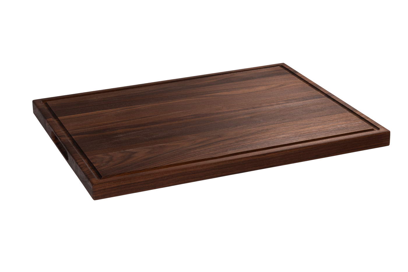 Walnut - BBGH24 - Butcher Block with Juice Groove - 24''x18''x1-1/4''