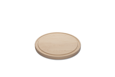 Maple - R10 - Small Round Cutting Board with Juice Groove 10-1/2''x3/4''