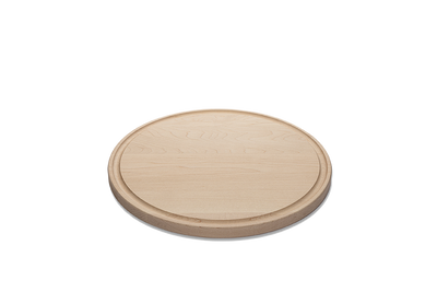 Maple - R13 - Large Round Cutting Board with Juice Groove 13-1/2''x3/4''