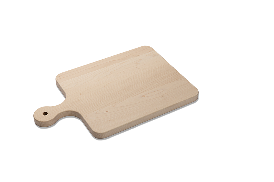 Maple - OH16 - Cutting Board with Rounded Handle 16''x10-1/2''x3/4''