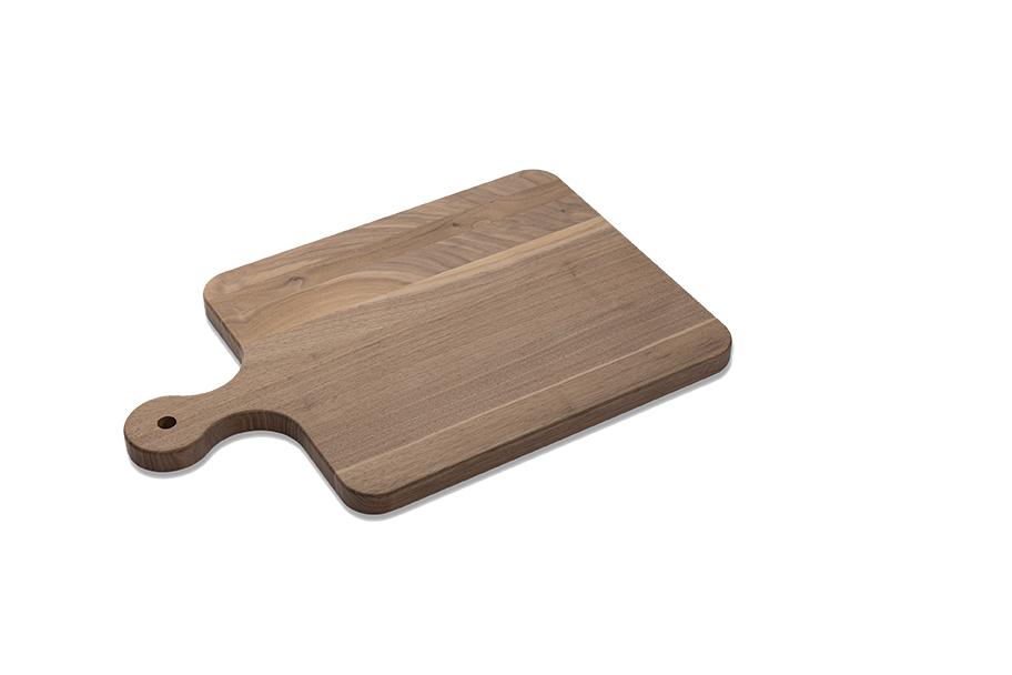 Walnut - OH16 - Cutting Board with Rounded Handle 16''x10-1/2''x3/4''