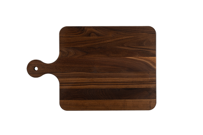 Walnut - OH16 - Cutting Board with Rounded Handle 16''x10-1/2''x3/4''