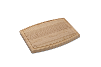 Cherry - RO12 - Small Arched Cutting Board with Juice Groove 12''x9''x3/4''