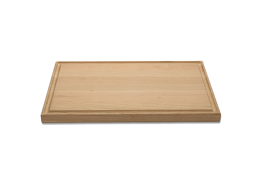Cherry - G171 - Large Thick Cutting Board with Juice Groove 17''x11''x1''