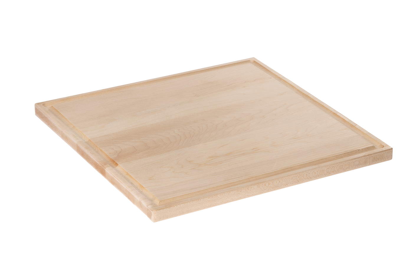 Maple - MSQG14 - Square Cutting Board with Juice Groove 14-1/4''x14-1/4''x3/4''