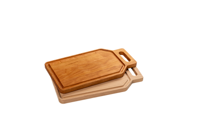Cherry - IHDG14 - Cutting Board with Handle and Juice Groove 14"x8"x3/4"