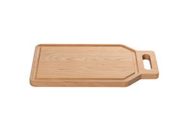 Cherry - IHDG14 - Cutting Board with Handle and Juice Groove 14"x8"x3/4"