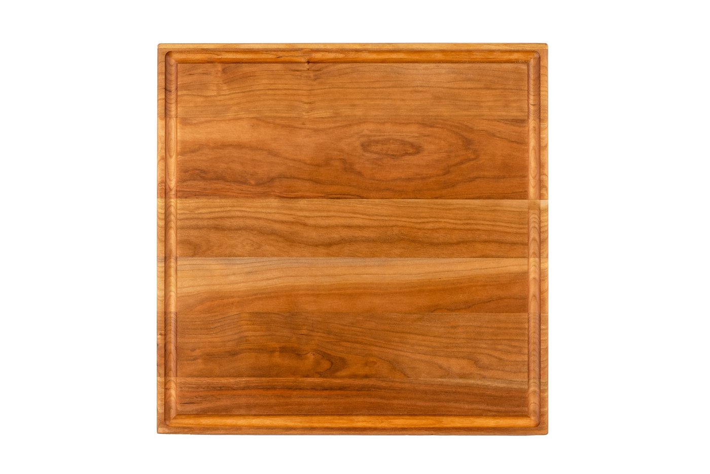 Cherry - CSQG14 - Square Cutting Board with Juice Groove 14-1/4''x14-1/4''x3/4''