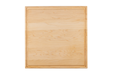 Maple - MSQG14 - Square Cutting Board with Juice Groove 14-1/4''x14-1/4''x3/4''