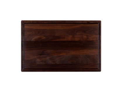Walnut - G171 - Large Thick Cutting Board with Juice Groove 17''x11''x1''